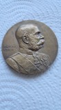 1914 AustroUngaria Medalion Inceputul primului razboi mondial RARA