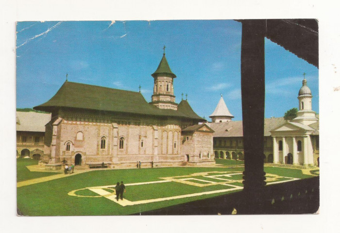 RF20 -Carte Postala- Biserica Manastirii Neamt, circulata 1970