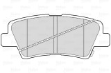 VALEO 302335 FIRST set placute frana,frana disc
