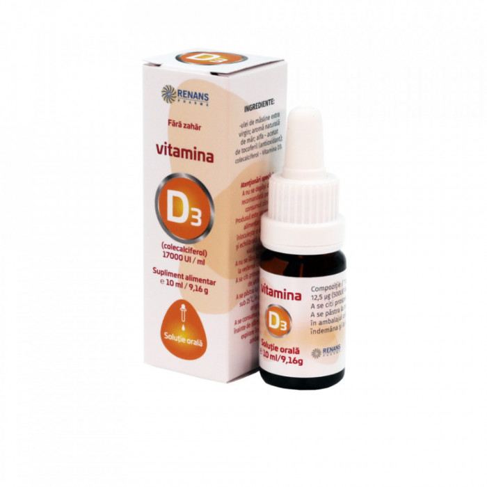 VITAMINA D3 17000 UI/ML 10ML