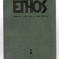 Ethos - Revista cult. exil nr.3 redactori Ioan Cusa/Virgil Ierunca Paris,1982