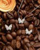 Set cercei si pandantiv argint 925 cu fluturasi Set368B, Argintboutique