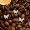 Set cercei si pandantiv argint 925 cu fluturasi Set368B
