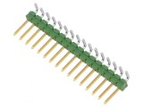 Conector şiruri pini AMPMODU MOD II tată 16 pini, TE Connectivity