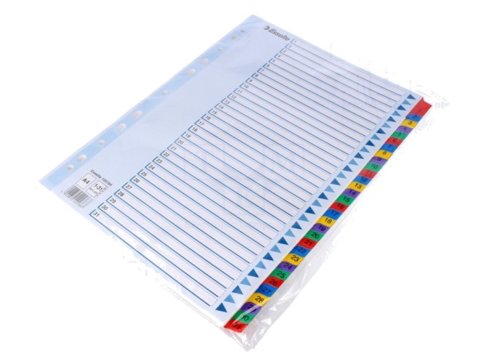 Separatoare numerice 1-31