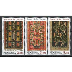 Moldova 2022 Mi 1222/24 MNH - Scoarte (tapiterii) de Causeni