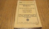 NATIONALITATEA ROMANA - G. Alexianu (editie) - Colectia Legilor Romaniei nr. 133, 1934, 31 p.