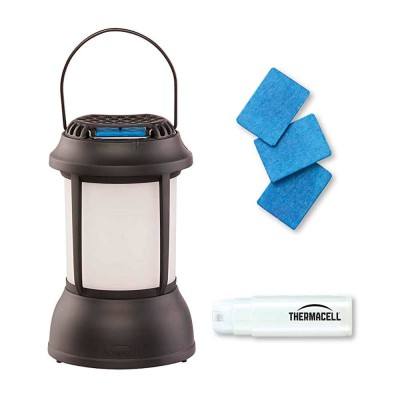 Lampa de terasa mini cu repelent pentru insecte Thermacell pentru exterior foto