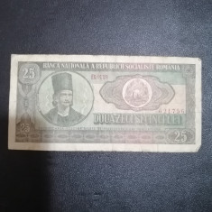 Bancnota 25 Lei - 1966