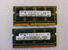 Memorie RAM laptop Samsung 2GB PC3-10600 DDR3-1333MHz non-ECC Unbuffered foto