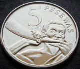 Moneda exotica 5 PESEWAS - GHANA, anul 2007 * cod 25 = UNC