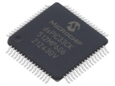 Microcontroler dsPIC 512kB 64kBSRAM TQFP64 0.5mm foto