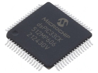 Microcontroler dsPIC 512kB 64kBSRAM TQFP64 0.5mm foto