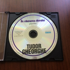 tudor gheorghe in cautarea dorului pierdut 2008 cd disc muzica folk fara coperti