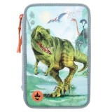 Penar cu trei compartimente echipat, Depesche, Dino World, T-Rex