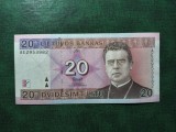 LITUANIA 20 LITU 2001 EXCELENTĂ