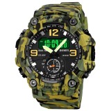 SKMEI 1965 Ceas Sport Barbati Digital, Multifunctional, 5ATM Waterproof, Alarma, Cronometru, Lumina LED, Calendar