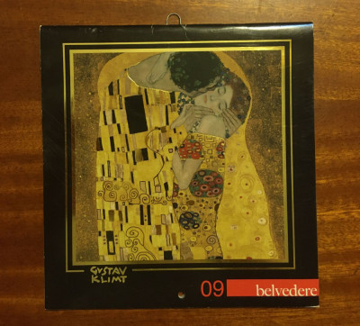 Calendar superb GUSTAV KLIMT (2009 - 12 reproduceri color!) foto