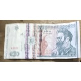 BNKRO05 Bancnota veche 500 lei 1992 Constantin Brancusi hirtie Romania cinci sute lei circulata bani colectie numismatica