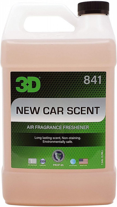 Odorizant Auto 3D New Car Scent, 3.78L