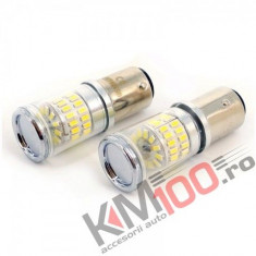 Set 2 buc LED Semnalizare - 12V, CanBus, CAN122 (BA15S) foto