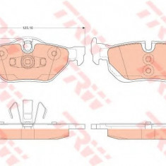 Set placute frana,frana disc BMW Seria 1 Cupe (E82) (2007 - 2013) TRW GDB2050