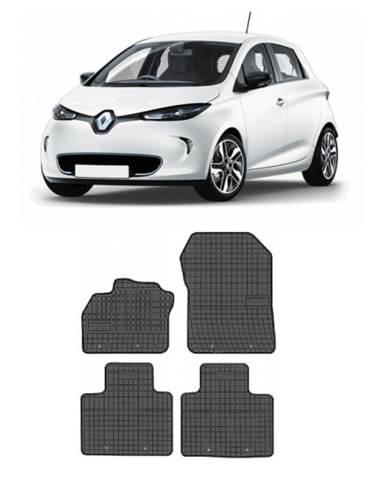 Covorase auto cauciuc RENAULT Zoe 2012 - 2021