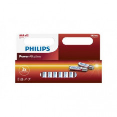 Pachet de 12 - AAA R3 Philips Power Alkaline Con?inutul pachetului 1x Blister foto