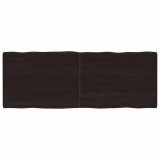 Cumpara ieftin Blat masă, 160x60x6 cm, gri, lemn stejar tratat contur organic