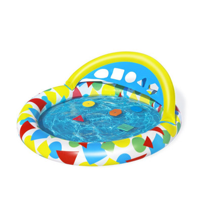 Piscina Gonflabila Bestway pentru Copii cu Forme Inserabile - 120x117x46 cm foto