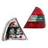 Stop spate lampa Mercedes Clasa C W202 Sedan, 1993-2001, rosu-alb, fara suport becuri, partea dreapta, TYC