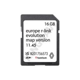 SD Card hărți navigație Europa 2026 Renault R-Link Evolution TomTom 11.45