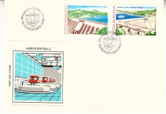 C12 - FDC Romania - Hidrocentrale - LP951 - 1978
