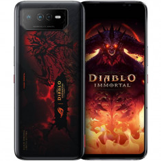 ROG Phone 6 Diablo Immortal Edition, Snapdragon 8+, 512GB, 16GB RAM, Dual SIM, 5G, 4-Camere, Hellfire Red