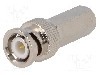 Conector BNC, {{Impedan&amp;#355;a de unda}}, tata, {{Placare contact}}, {{Producator}} -