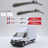 Cumpara ieftin Ștergătoare Renault Master Cabina L2 (2006&ndash;2010) Flat | Set față &ndash; TeamCar&reg;