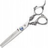 WOLF Degloving Degloving foarfece pentru dreptaci 6.0 Sharky-B offset foarfece de tuns pentru salon