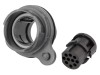 Conector Circular Mama BULGIN 10PIN IP66/IP68 PXP7012/10S/CR Baioneta 10A 277V PBT
