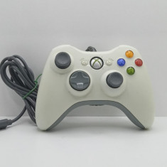 Controller cu fir XBOX 360 / PC - Microsoft - Alb