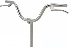 Ghidon Pieghevole 20&quot;/24&quot;, otel, latime 565mm, &Oslash;22.2, culoare argintiu, cu manet... Cod:484000300RM