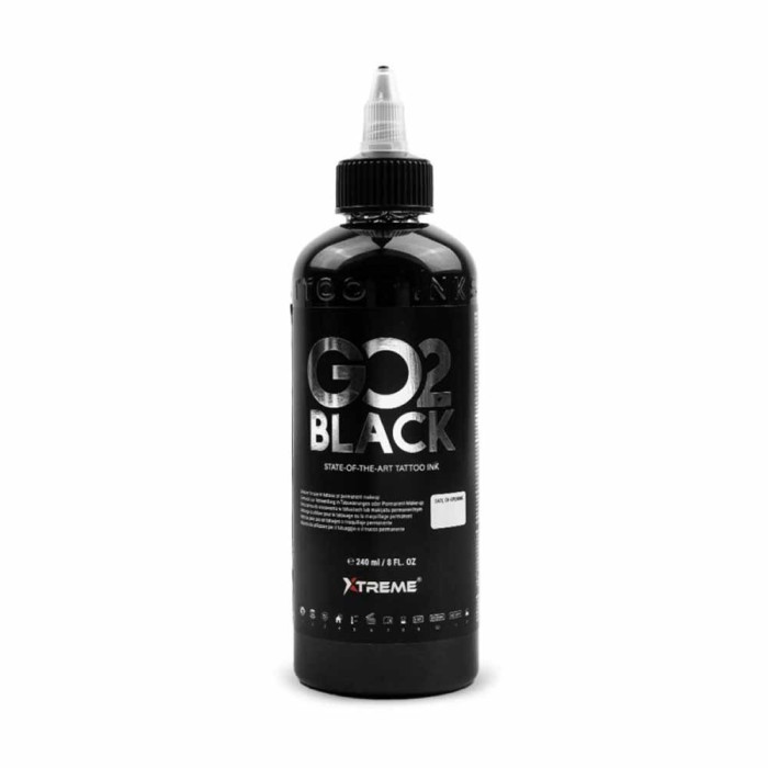 Tus Negru Tatuaj GO2 Black Xtreme - GO2 - 240ml