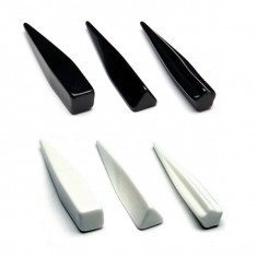 Taper - stea, pătrat sau triunghi - Diametru piercing: 7,5 mm, Culoare: Negru, Formă piercing: Stea