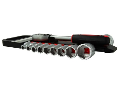 Set chei tubulare + clichet 8-32mm 1/2&amp;quot; 19 elemente, Keltin K00107 foto