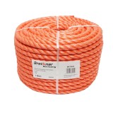 Sfoara PP fir rasucit 16mmx50m, portocaliu Breckner Germany