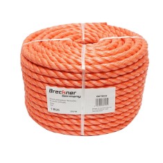 Sfoara PP fir rasucit 16mmx50m, portocaliu Breckner Germany
