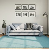 vidaXL Covor &bdquo;OVIEDO&rdquo;, fire scurte, verde, 200x200 cm