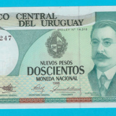 Uruguay 200 Nuevos Pesos 1986 'Rodo' UNC serie: A 15905247