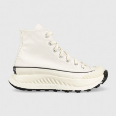 Converse teniși Chuck 70 Future Comfort femei, culoarea bej A01682C-WHITE