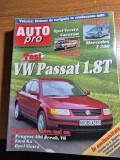 revista auto pro decembrie 1996 - test vw passat 1.8T , reclama tico daewoo