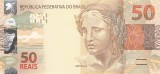 Bancnota Brazilia 50 Reais 2010 (2020) - P256 UNC ( vezi descriere )